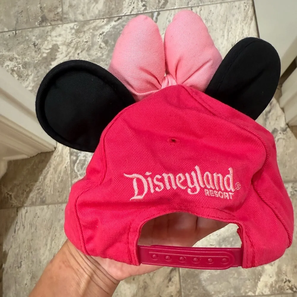 Like New Disneyland Resort Pink Minnie Mouse Ears Hat